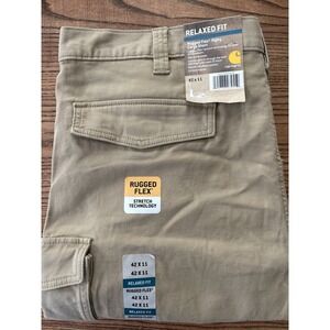 Carhartt Men's 42x11‎ Relaxed Fit Rugged Flex Rigby Cargo Shorts NWT